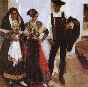 Salamanga typical Joaquin Sorolla